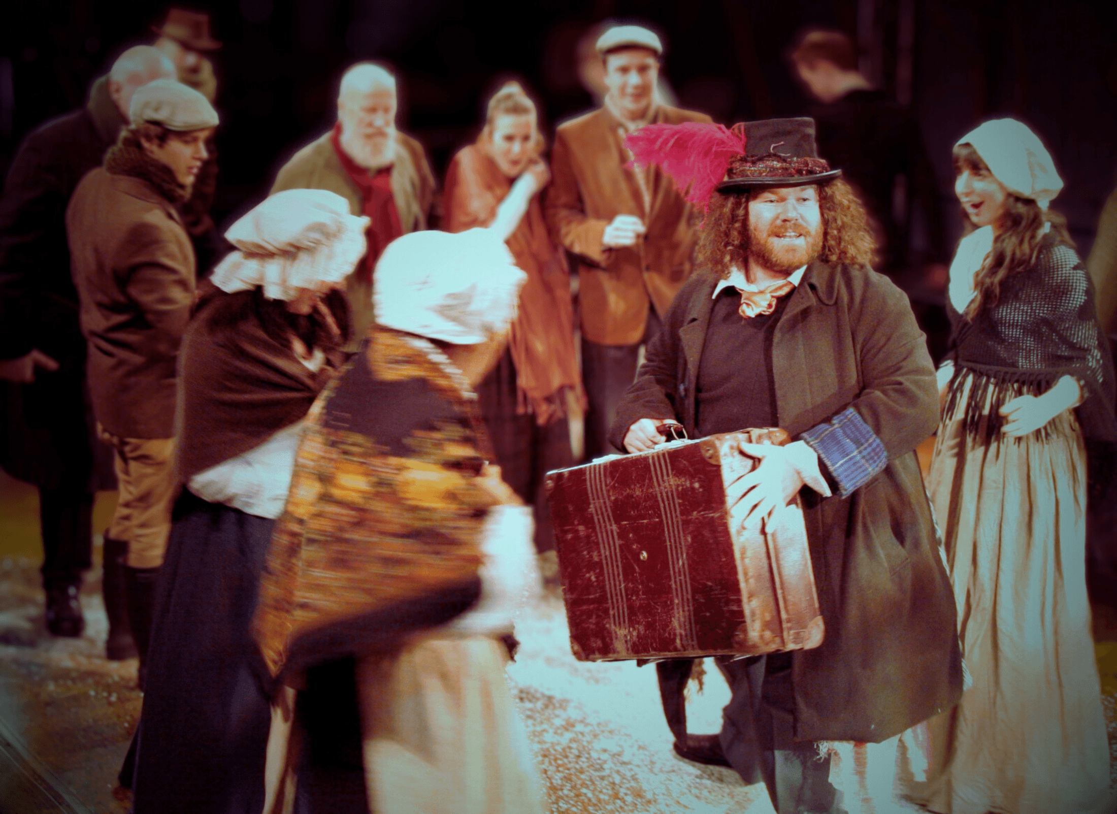 Phil Sealey as Autolycus in The Winter's Tale