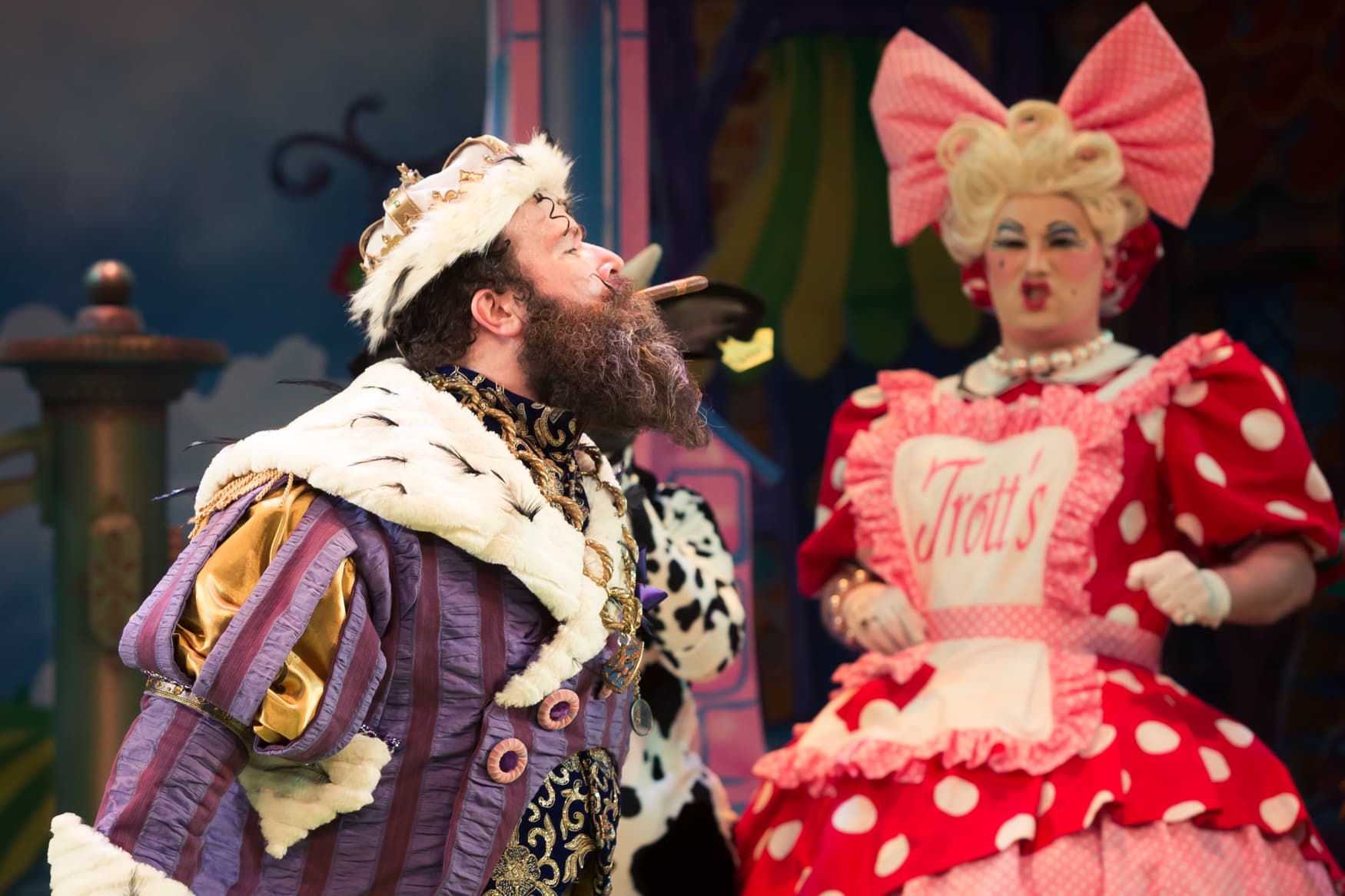 Phil Sealey King Norbert - Jack and the Beanstalk (Colchester Mercury)