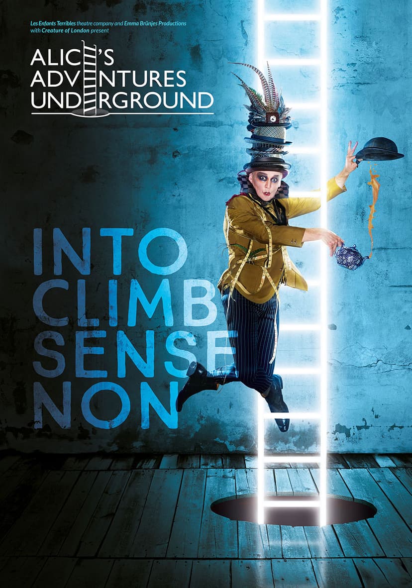 Phil Sealey Alice's Adventures Underground in Award Winning Immersive Theatre
